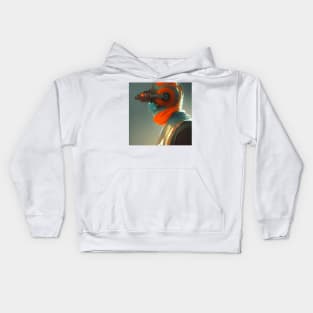 Man In A Mask Kids Hoodie